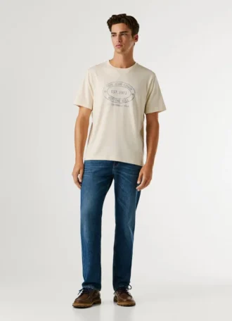 Regular Fit Printed Graphic T-Shirt