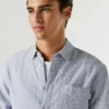 Regular Fit Striped Oxford Shirt