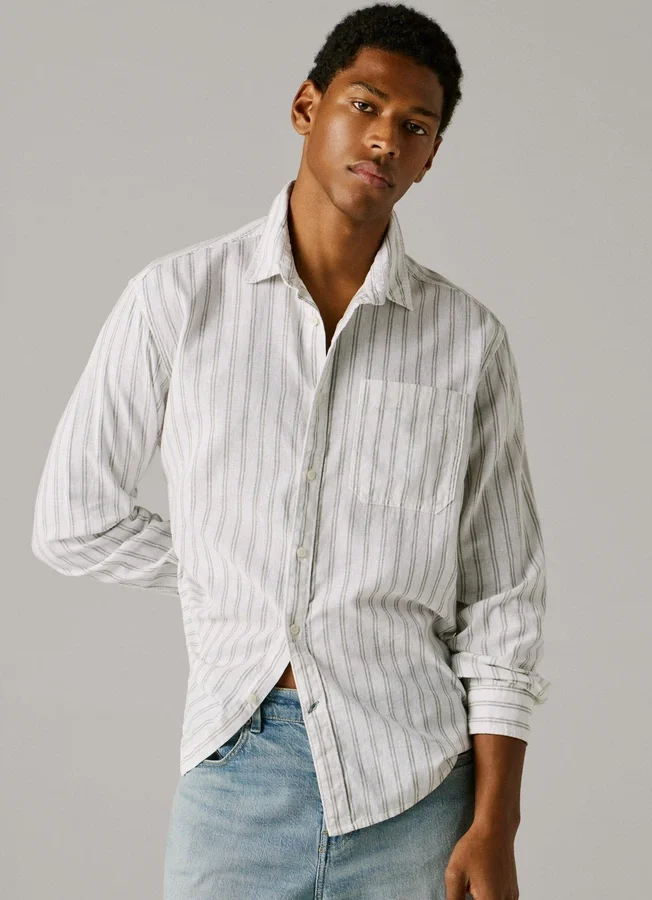 Regular Fit Striped Shirt Regular Fit Striped Shirt