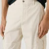 Regular Fit Twill Cargo Trousers