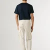 Regular Fit Twill Cargo Trousers