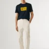 Regular Fit Twill Cargo Trousers