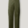 Regular Fit Twill Cargo Trousers