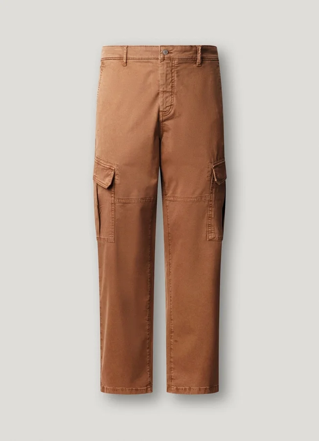 Regular Fit Twill Cargo Trousers Regular Fit Twill Cargo Trousers