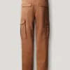Regular Fit Twill Cargo Trousers Regular Fit Twill Cargo Trousers