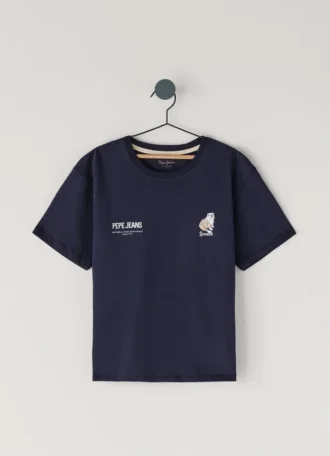 Relaxed Fit Back Print T-Shirt