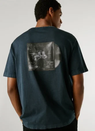 Relaxed Fit Back Print T-Shirt