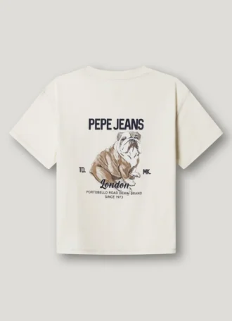 Relaxed Fit Back Print T-Shirt