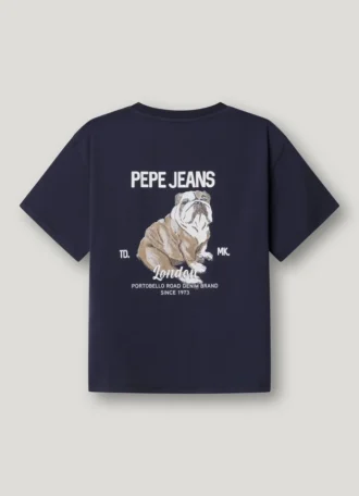 Relaxed Fit Back Print T-Shirt