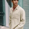 Relaxed Fit Corduroy Shirt