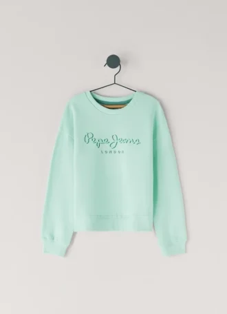 Relaxed Fit Crew Neck Sweatshirt