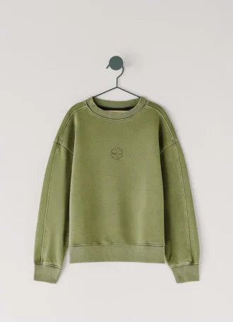 Relaxed Fit Crew Neck Sweatshirt