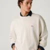 Relaxed Fit Crew Neck Sweatshirt