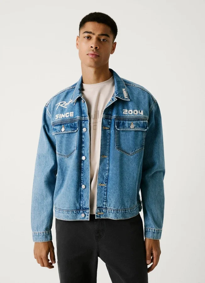 Relaxed Fit Denim Jacket Relaxed Fit Denim Jacket