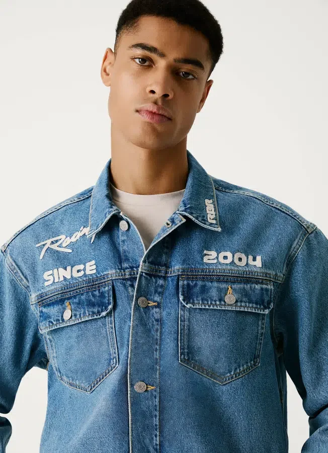 Relaxed Fit Denim Jacket Relaxed Fit Denim Jacket