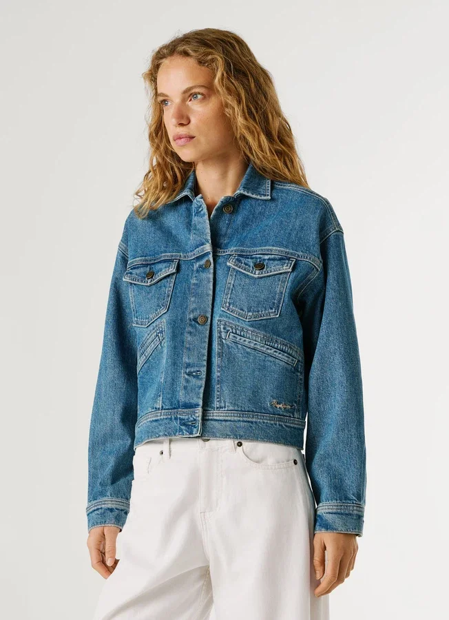 Relaxed Fit Denim Jacket Relaxed Fit Denim Jacket