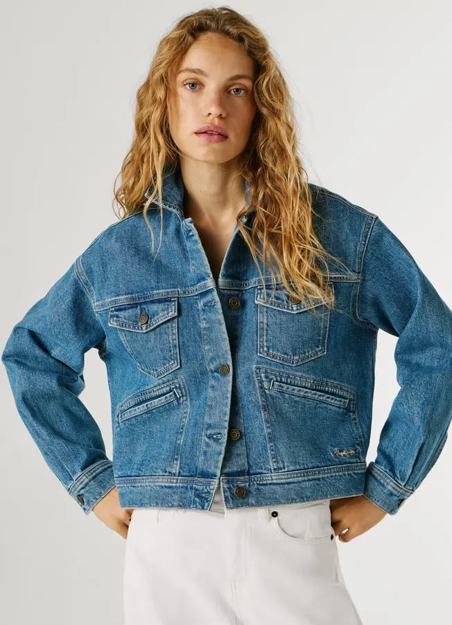 Relaxed Fit Denim Jacket Relaxed Fit Denim Jacket
