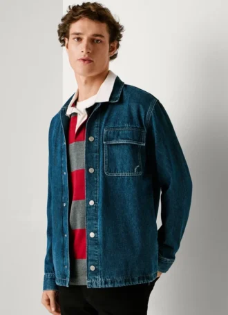 Relaxed Fit Denim Overshirt