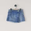 Relaxed Fit Denim Skort