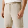 Relaxed Fit Fleece Bermuda Shorts