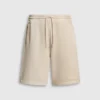 Relaxed Fit Fleece Bermuda Shorts