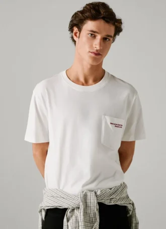 Relaxed Fit Front Pocket T-Shirt