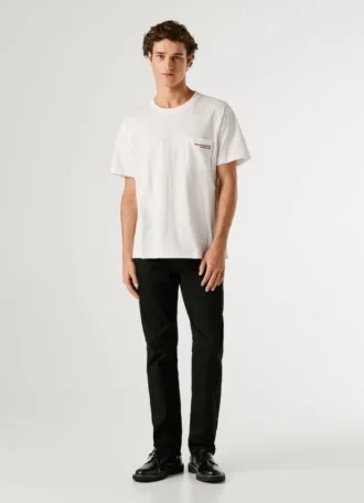 Relaxed Fit Front Pocket T-Shirt