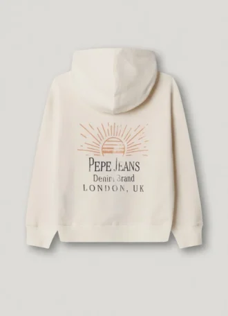 Relaxed Fit Full Zip Hoodie