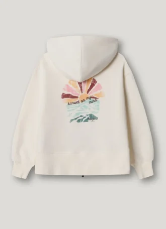 Relaxed Fit Full Zip Hoodie