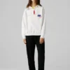 Relaxed Fit Half-Zip Sweatshirt