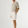 Relaxed Fit Linen Shorts