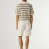Relaxed Fit Linen Shorts