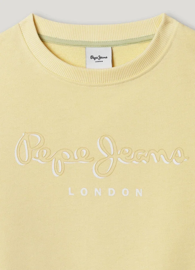 Relaxed Fit Logo Print Sweatshirt Relaxed Fit Logo Print Sweatshirt