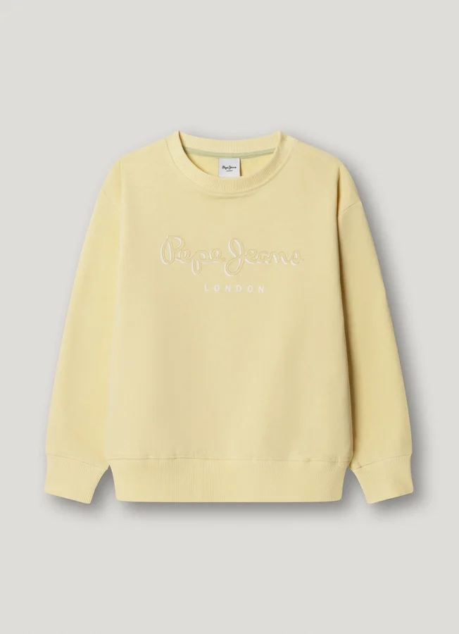 Relaxed Fit Logo Print Sweatshirt Relaxed Fit Logo Print Sweatshirt