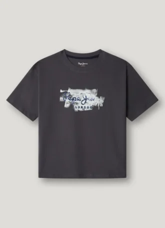 Relaxed Fit Logo Print T-Shirt