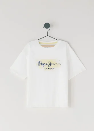 Relaxed Fit Logo Print T-Shirt