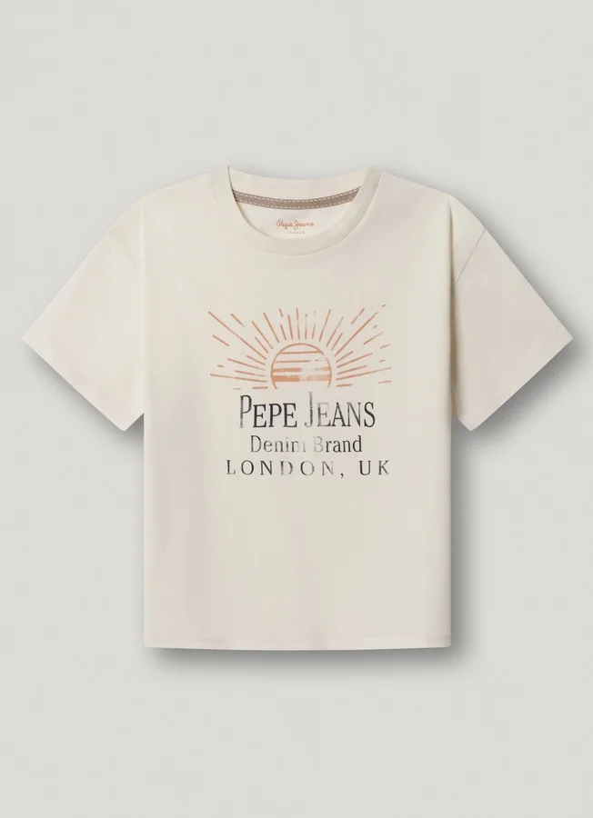 Relaxed Fit Logo Print T-Shirt Relaxed Fit Logo Print T-Shirt