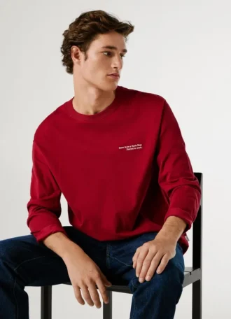 Relaxed Fit Long Sleeve T-Shirt