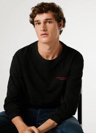 Relaxed Fit Long Sleeve T-Shirt