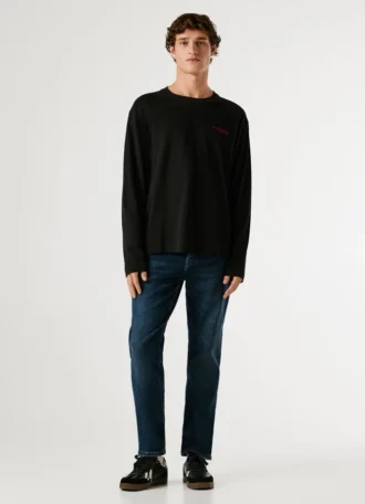 Relaxed Fit Long Sleeve T-Shirt