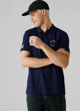 Relaxed Fit Piqué Polo