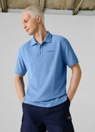 Relaxed Fit Piqué Polo