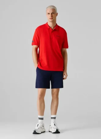 Relaxed Fit Piqué Polo