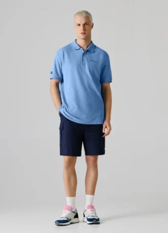 Relaxed Fit Piqué Polo