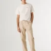 Relaxed Fit Poplin Chinos