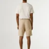 Relaxed Fit Poplin Shorts