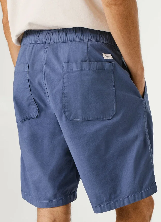 Relaxed Fit Poplin Shorts Relaxed Fit Poplin Shorts