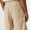 Relaxed Fit Poplin Shorts