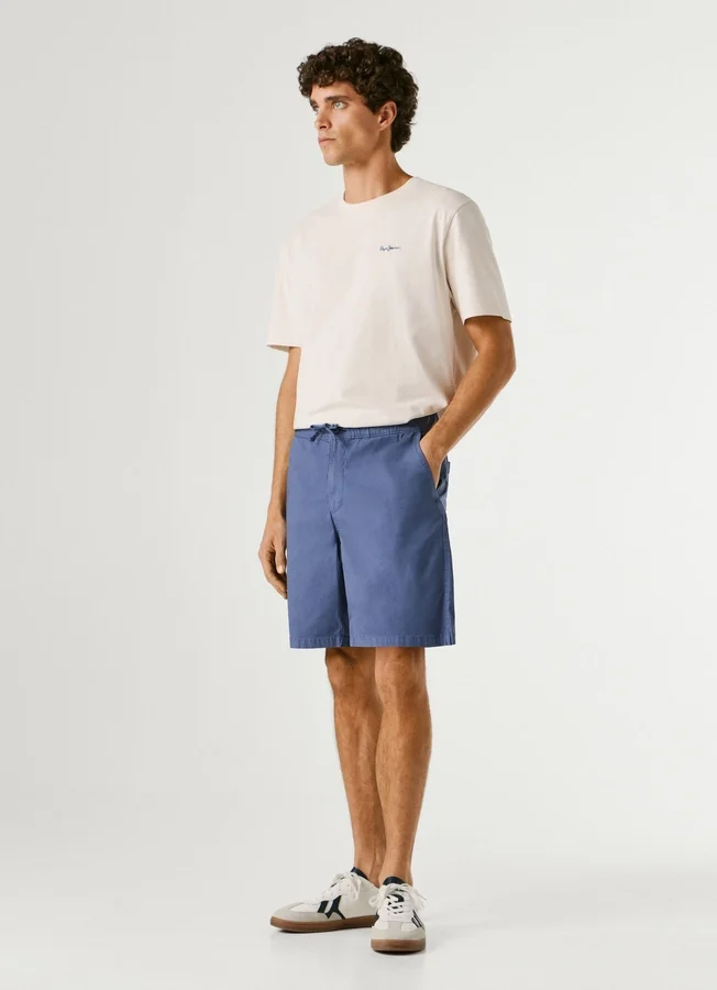 Relaxed Fit Poplin Shorts Relaxed Fit Poplin Shorts