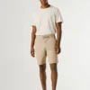 Relaxed Fit Poplin Shorts